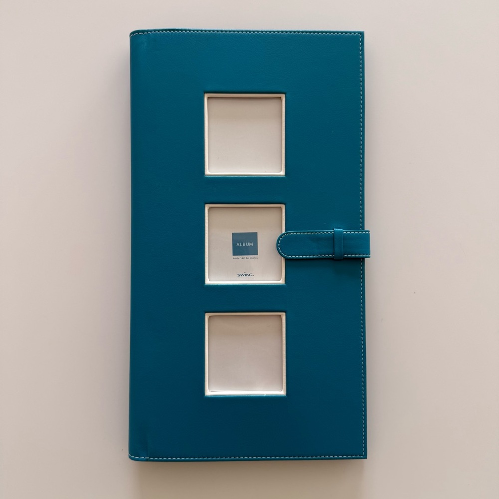 SWING Teal Triple Photo Album